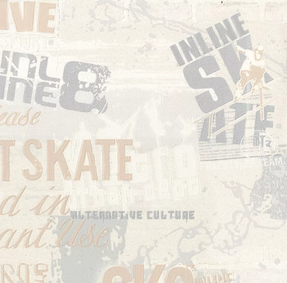 Обои белые Евро Декор винил горячего тиснения Rolling арт. 9084-00