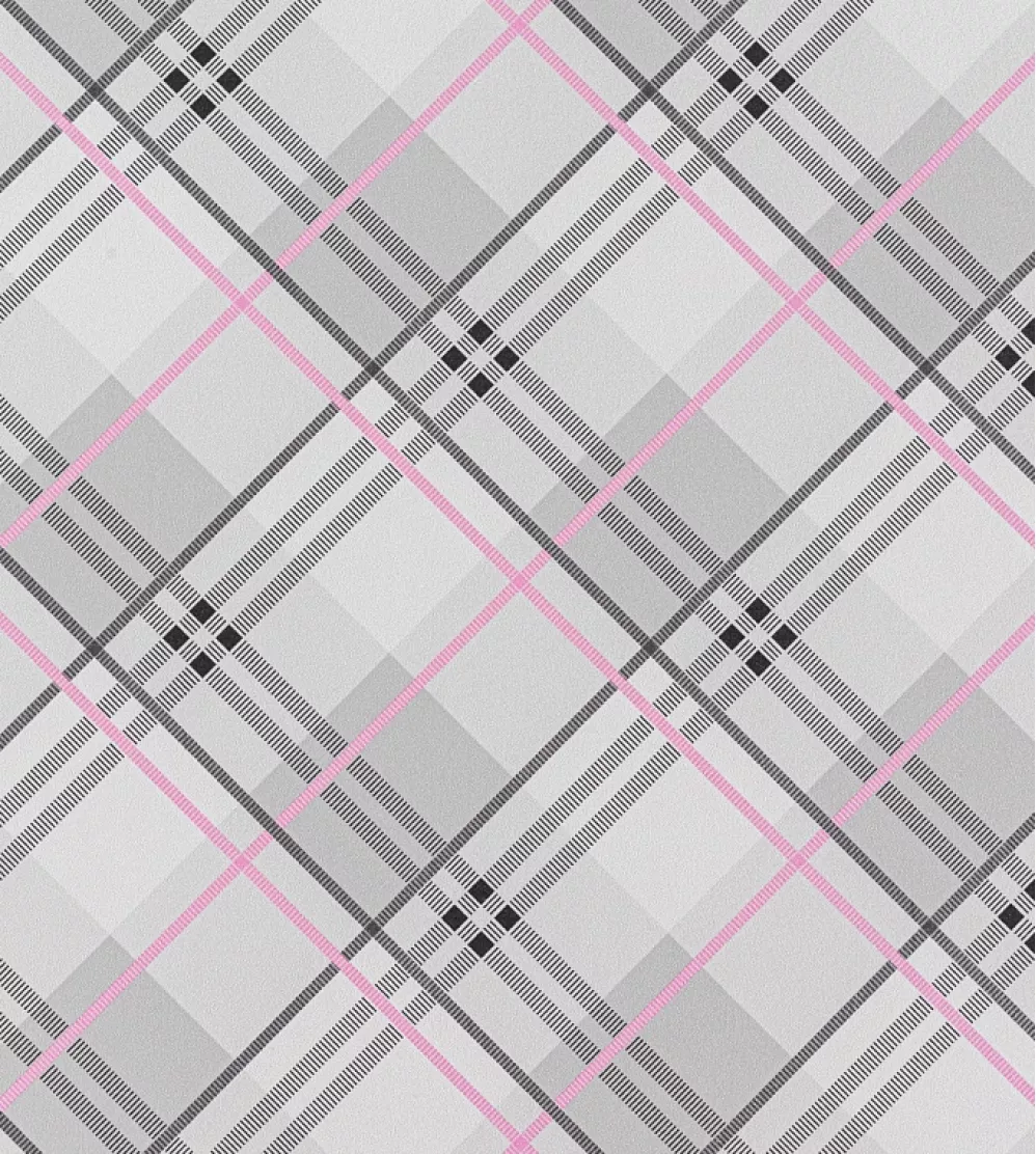 Обои в клетку на сером фоне Артекс винил Модница арт. 10294-04