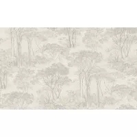 Обои бежевые с изображением леса Сполето INTERIO арт. 4144-2